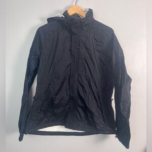 Women’s Black REI windbreaker jacket size large